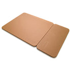 Spracht MagPad Charger and Mouse Pad - Brown-Charging Status at a Glance: Red LED shows charging, blue LED lets you know it’s done.