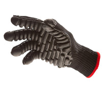 Impacto Blackmaxx Pro Anti Vibration Glove, Medium-Anti-impact and anti-vibration glove