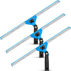 Gritt Commercial 18" Swivel Window Squeegee with Quick Release - 3 Pack-Streak-free window cleaning