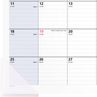 AT-A-GLANCE - Sous-main mensuel compact QuickNotes 2026 - 10 7/8 po H x 17 3/4 po l - anglais-Parfait pour les bureaux de format cloison ou les espaces de travail bondes et comprend une zone d'ecriture QuickNotes sur le côte
