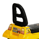 Aosom Kids Ride-On Forklift with Fork and Tray - Yellow-Using the right lever to move the arm fork up and down 