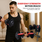 MotionGrey Adjustable Weight Bench - Foldable Workout Bench for Dumbbell Strength Training - Black-5
