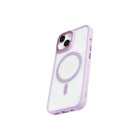 Evry Anti-Shock 10 ft Drop Tested Case with MagSafe for iPhone 15/14/13 - Lavender-Wireless charging and MagSafe compatible