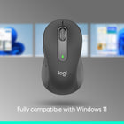Logitech Signature M650L Wireless Mouse - Blue-Works on multiple platforms: Experience seamless compatibility with Windows, macOS, Linux, Chrome OS, ipadOS, and Android operating systems with Logitech Signature M650 wireless Bluetooth mouse