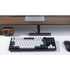Keychron - Q3 Max Interrupteur interchangeable RGB rétroéclairé version bouton - Interrupteur banane - Noir-Connectivité trois modes (2,4 GHz, Bluetooth et filaire) pour une utilisation polyvalente sur plusieurs appareils