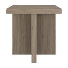 Hudson&Canal Boden 22"W Square Side Table - Antiqued Grey Oak-Table is made of high-quality and durable MDF materials