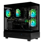 TECHNOID - PC de jeu en verre - Ryzen 7 - RTX 5700 - 32 Go de RAM - SSD de 1 To - Windows 11 Famille-Une carte graphique dédiée NVIDIA GeForce RTX 5070 avec 12 Go de mémoire vidéo vous plonge dans des visuels époustouflants.
