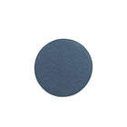 Manhattan Comfort Bailey 18.11" Mid-Century Modern Polyester Blend Upholstered Ottoman - Blue with Gold Legs-High Quality Piped Cushion with Plush Foam Padding for Comfort and Style