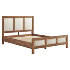 Modway Capri Wood Grain Queen Platform Bed - Walnut-Wood Grain Laminate