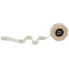 JAM Paper Double Faced Satin Ribbon - 7/8" W x 25 yd. - Ivory-Quantity: Roll Sold Individually
