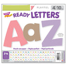 TREND Enterprises Inc Punch-out Ready Letters Summer Morning Theme - 4" - Playful Font-Fade-resistant colors. durable and reusable. Letters are 4 inches tall