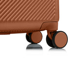 CHAMPS Luggage Iconic II 3-Piece Hardside 8-Wheeled Expandable Luggage Set - Rose Gold-Lightweight