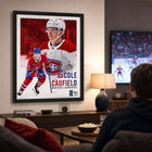 Frameworth Cole Caufield Canadiens Portrait Collage - Framed Print - 16" W x 20" L-7