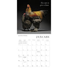 Sellers Publishing Inc. 2026 Wall Calendar - Glamour Chicks - English-4