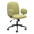 Zuo Lionel Office Chair - Olive Green-Tilt function
