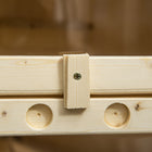 PawHut - 47,25 po H Cage pour hamster en bois de sapin-L'étagère inférieure peut être utilisée pour ranger la nourriture du hamster et d'autres objets divers