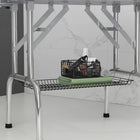 PawHut 35.4" L Dog Grooming Table with Adjustable Arm-Storage shelf to store dog's grooming equipment 