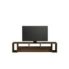 Nexera Rustik 72" TV Stand - Walnut-Fits TV screen up to 80-inch