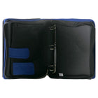 Five Star Nylon 2" 3 Ring Zipper Binder - Blue-6-pocket expanding file incorporated right into binder