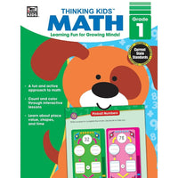 eBook: Thinking Kids 704462-EB Thinking Kids' Math - Grade 1-You will receive two emails: one confirming your entire order, and one with a "Download Software" buttonYou can download immediately or return to your email to download later