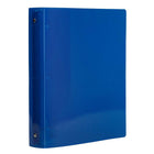 JAM Paper Plastic 1.5" 3-Ring Binder - Blue-Size: 1.5" Width | Holds up to 250 sheets of paper.