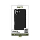 TUFF8 GlideAir Mag Rugged Case for iPhone 17 - Black-Microfiber Texture Interior:Lined with ultra-fine microfiber fabric, the interior provides soft, scratch-resistant protection