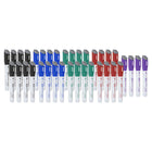 Quartet DryGuard Dry Erase Whiteboard Markers - Low Odour Ink - Chisel Tip - Assorted Colours - Magnetic Cap with Built-in Eraser - 36 Piece Set-Comfort:Marker barrel is comfortable in your hand and perfect for writing for long periods of time