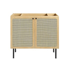 Modway Chaucer 36" Bathroom Vanity - Oak/Black-8