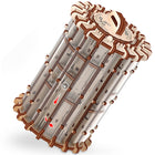 Mr.Playwood - Puzzle STEM 3D en bois Labyrinthe à défilement et à trous - Lot de 100-Modèle STEM 3D écologique à assembler et personnaliser à l'école ou à la maison