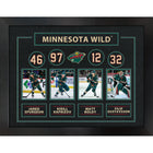 Minnesota Wild Best of the Best Collage - Framed Print - 36" x 28"-Premium print framed