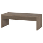 Hudson&Canal Lawrence 48"W Rectangular Coffee Table - Antiqued Grey Oak-Tabletop features a weight capacity of 60 lbs