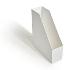 Porte-revues en plastique TRU RED, blanc-Il mesure 10,3 L x 3,66 l x 12,51 H (po).