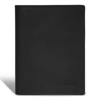Champs - Portefeuille vertical en cuir Onyx - Noir-Portefeuille vertical en cuir dans une boîte cadeau