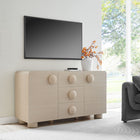 Modway Sonnet 57" Sideboard Storage Cabinet - Ash-Wood Grain Paper Laminate
