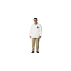 DuPont Personal Protection – Chandail en Tyvek, coutures surjetées, petit, 25/paquet (TY303S-S)-Matériau : Tyvek
