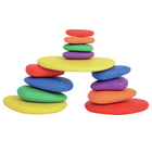Galets arc-en-ciel edxeducation - Ensemble de 36 + 40 activités -Les galets arc-en-ciel peuvent également être utilisés en thérapie et en rééducation pour améliorer les capacités cognitives et motrices pour tous les âges