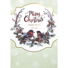 Mill Brook Studio Christmas Greeting Cards/Envelopes - 5-3/8" x 7-3/4" - From Both - 18 Pack-Premium quality greeting cards