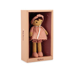 Kaloo Tendresse Amandine Doll - Medium-Her dark skin and simple dress are all about natural beauty.
