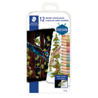 Staedtler Metallic Colour Pencils - Assorted - 12 Pack-Use alone or to add metallic accents to artwork done with other mediums