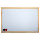 Office Works - Petit tableau blanc magnétique effaçable à sec en bois-Mesure: chacun mesure 11"L x 17.5"H x 0.5"W