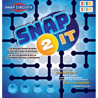 Snap Circuits Snap 2 It Board Game-Power up family game night: snap 2 it, a snap circuits board game that combines fun with learning