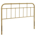 Modway Alessia Metal Full Headboard - Gold-Metal Full Headboard