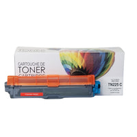 Balloon Brand TN225C Compatible Brother Printer Toner Cartridge - High Yield - Cyan-Meets OEM Compatibility Standards