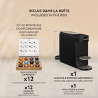 Nespresso Vertuo Up Espresso and Coffee Maker by Breville, Black-Aluminum-sealed capsules preserve coffee freshness, ensuring each brew delivers the rich, full-bodied flavour made
