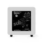 Kanto 300W 8" Sealed Powered Subwoofer - Matte White-35 Hz - 175 kHz Frequency Response