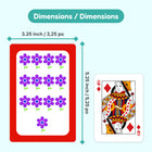 The Fidget Game Counting & Numbers Card Pack-Designed for 2 to 6 players with short, engaging gameplay