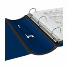 Staples Better Binder - 2" - Blue-Easy-insert spine label, insertable from the inside