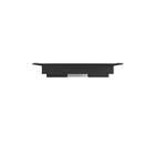 Manhattan Comfort Plaza 64.25" Modern Floating Entertainment Center - Black-Home Assembly Required. All Hardware Included