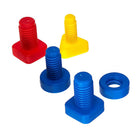 Miniland Nuts & Bolts School Activity Set - 24-Piece Set-Durable plastic