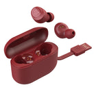 Jlab GO Air POP True Wireless Earphones - Rose-Long battery life. GO Air POP features 8 plus hours of playtime in each earbud and 24 plus extra hours from the charging case (32 plus hours total). Return to the case to recharge the buds, and use the integrated USB cable to charge the case.